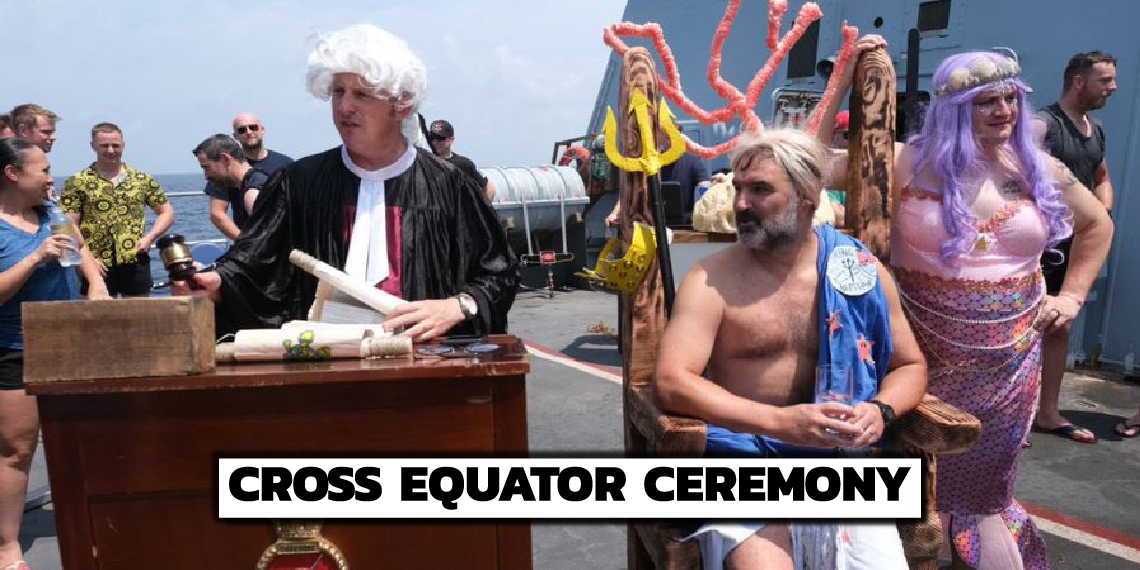 cross equator ceremony