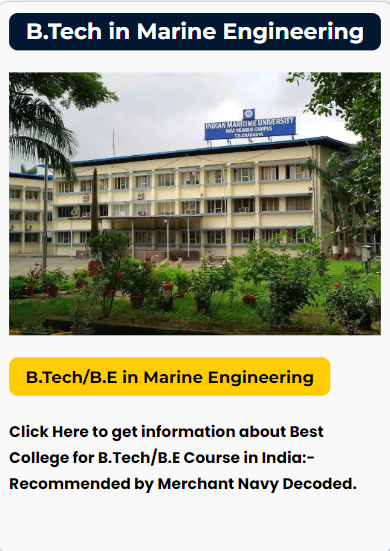 btech marine engineering