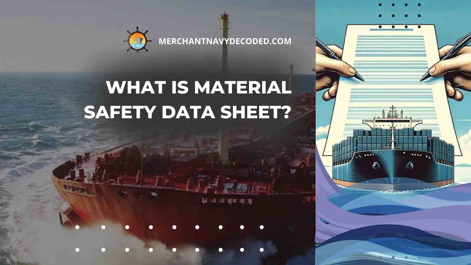 Material Safety Data Sheet(MSDS) on Ships